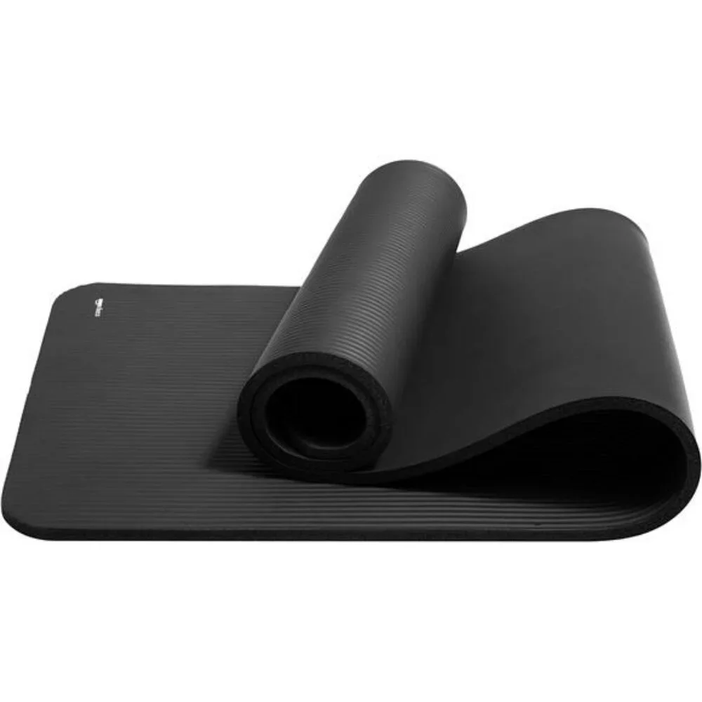 Amazon Basics Extra Thick Yoga Mat 1 2 Inch Exercise Workout Gym Floor Mat